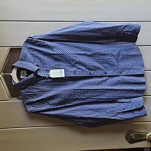 NWT Ben Sherman Classic Gingham Button Down Shirt